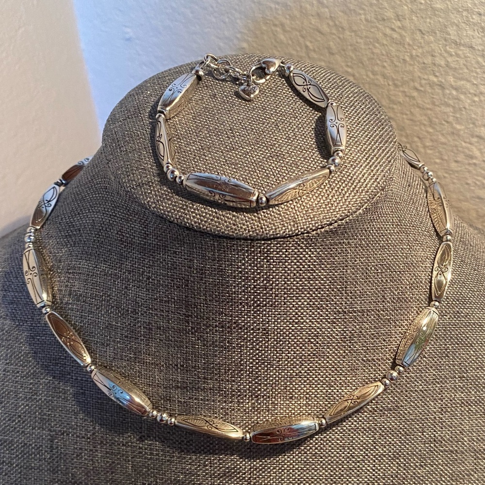Brighton necklace and bracelet set
